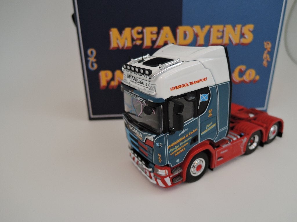 Tekno Scania MC Faydens, Hobby en Vrije tijd, Verzenden, Nieuw, Bus of Vrachtwagen, Tekno