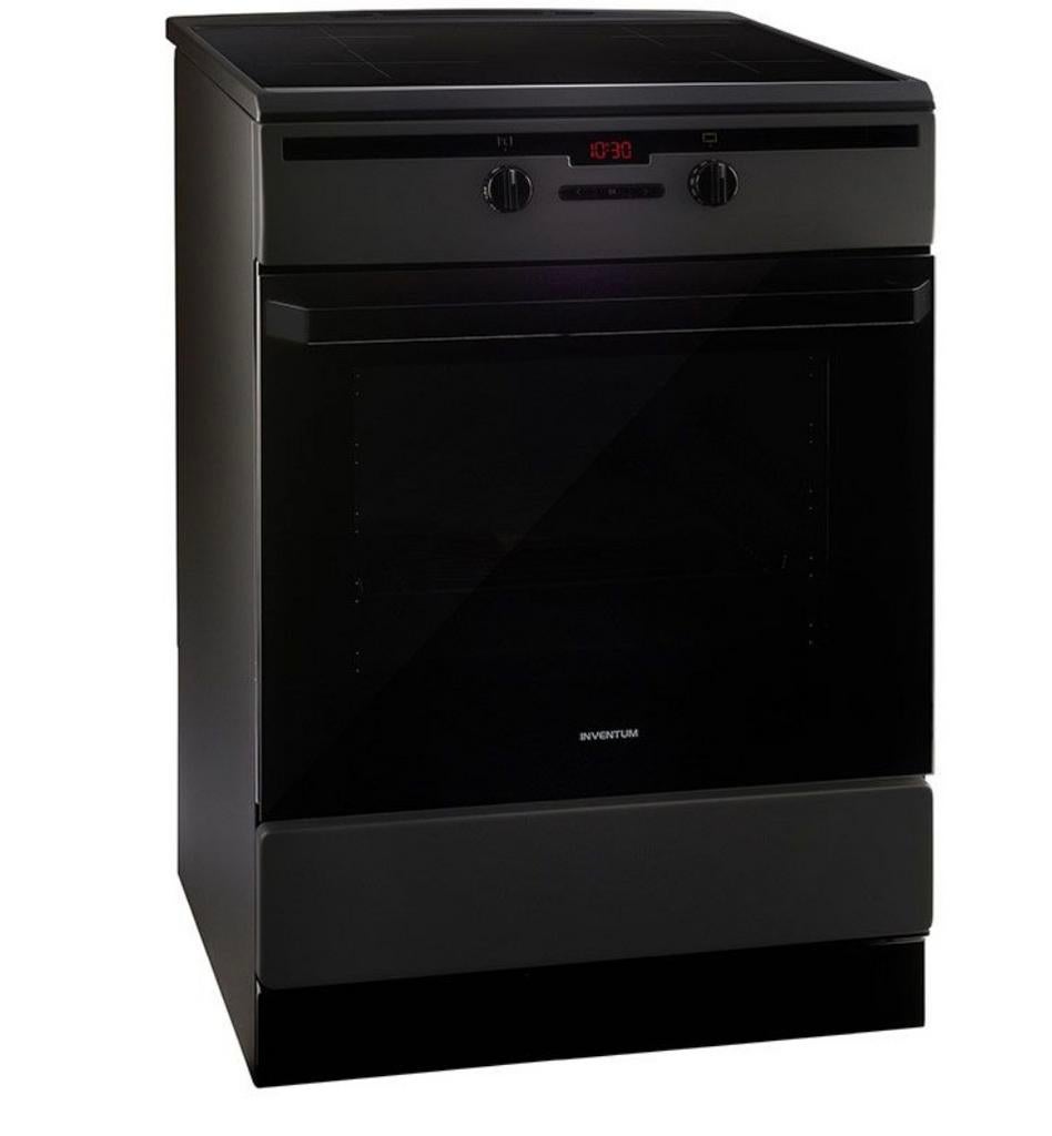 Inventum VFI6042ZWA Inductie Fornuis - 60 cm Breed, Ophalen, Gebruikt, Warmhoudplaat, 60 cm of meer