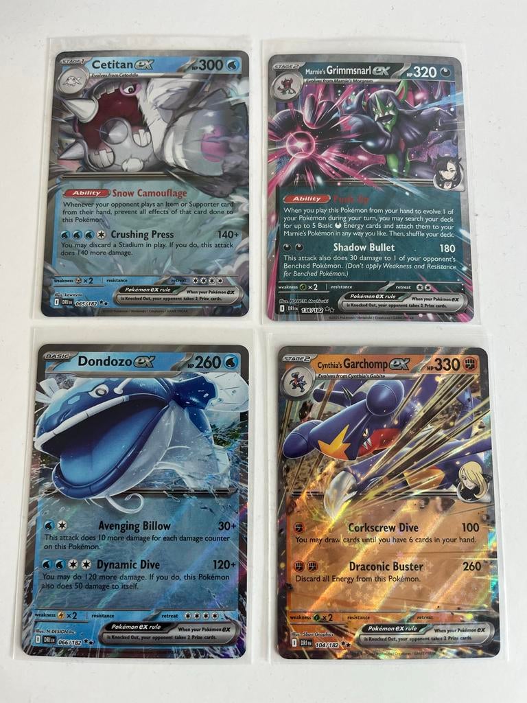 Pokémon EX Kaarten Set, Ophalen of Verzenden, Zo goed als nieuw, Meerdere kaarten