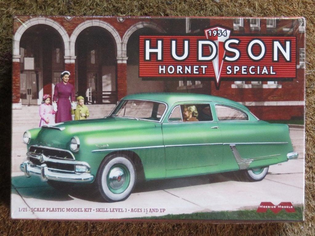 Bouwdoos 1954 Hudson Hornet Special Moebius AANBIEDING, Overige merken, Auto, Groter dan 1:32, Nieuw