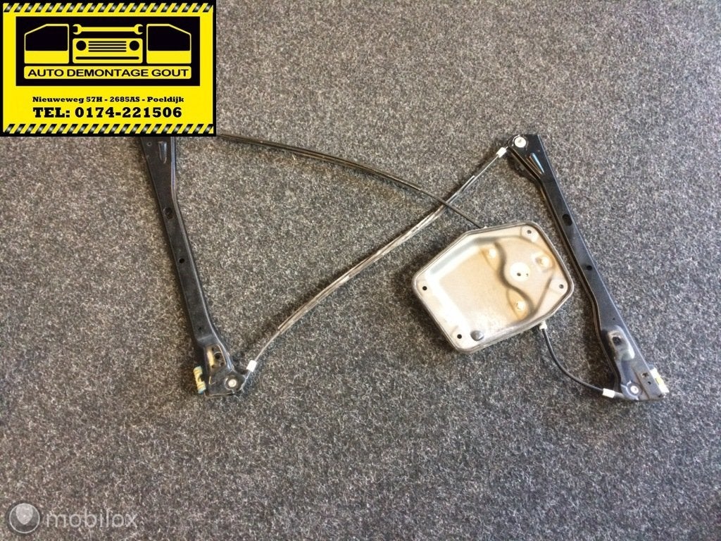 Volkswagen Golf V ('03-'08)Raammechanisme Links 3-Deurs, Gebruikt, Volkswagen, Ophalen of Verzenden, Volkswagen