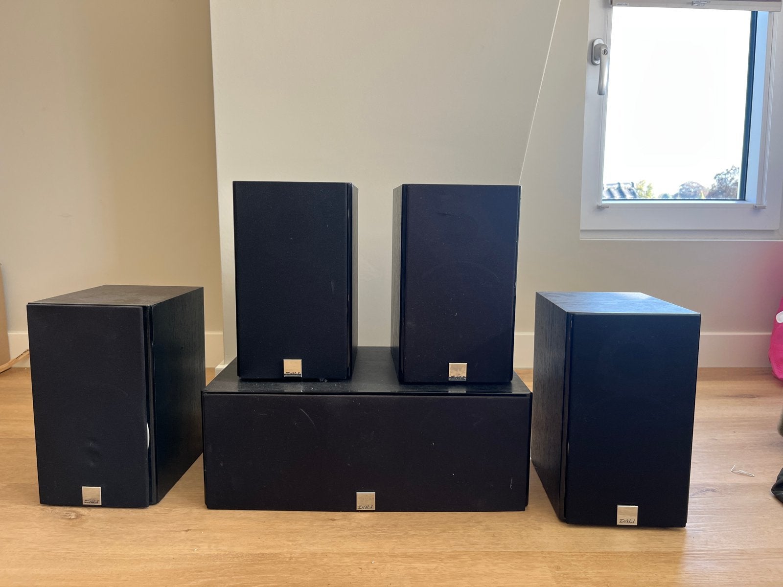 Dali Zensor 1 5.0 Home Cinema Set (4x Zensor 1, 1x Zensor Vo, Audio, Tv en Foto, Ophalen, Gebruikt, Surroundset, Geschikt voor surround/home cinema