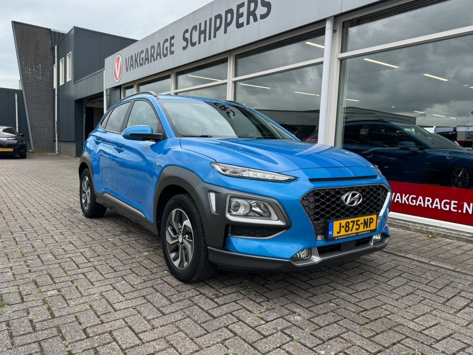 Hyundai Kona 1.6 GDI HEV Comfort, Auto's, Euro 6, Met garantie (alle), Blauw, Origineel Nederlands