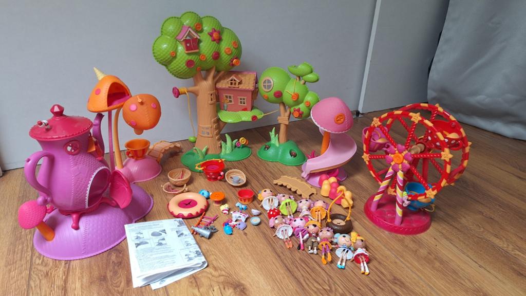 Grote Lalaloopsy speelset met poppen en accessoires, Ophalen of Verzenden, Gebruikt, Overige typen
