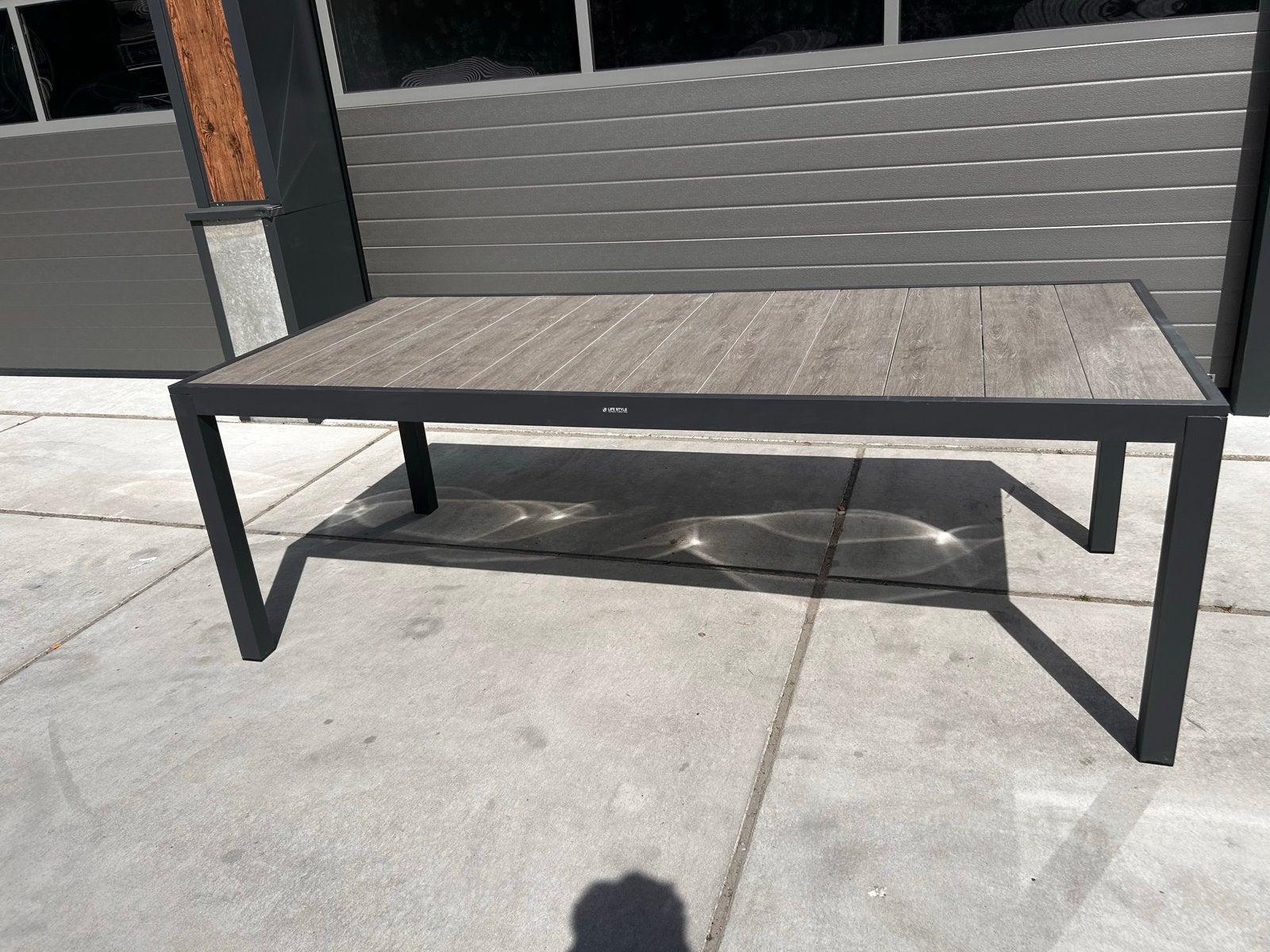 Lifestyle Young tuinset: tafel + 6 Domani Trivento stoelen, Tuin en Terras, Ophalen, ., 6 zitplaatsen, Aluminium