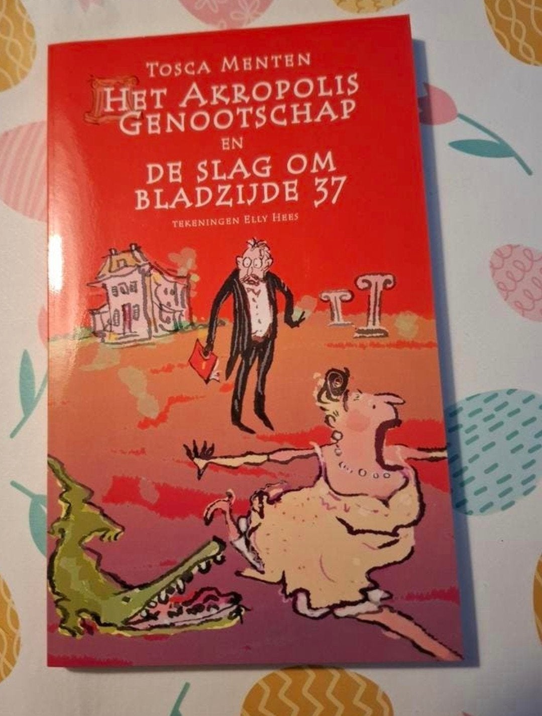 Het Akropolis Genootschap - Tosca Menten (KBW-geschenk 2012), Boeken, Ophalen of Verzenden, Zo goed als nieuw, Tosca Menten
