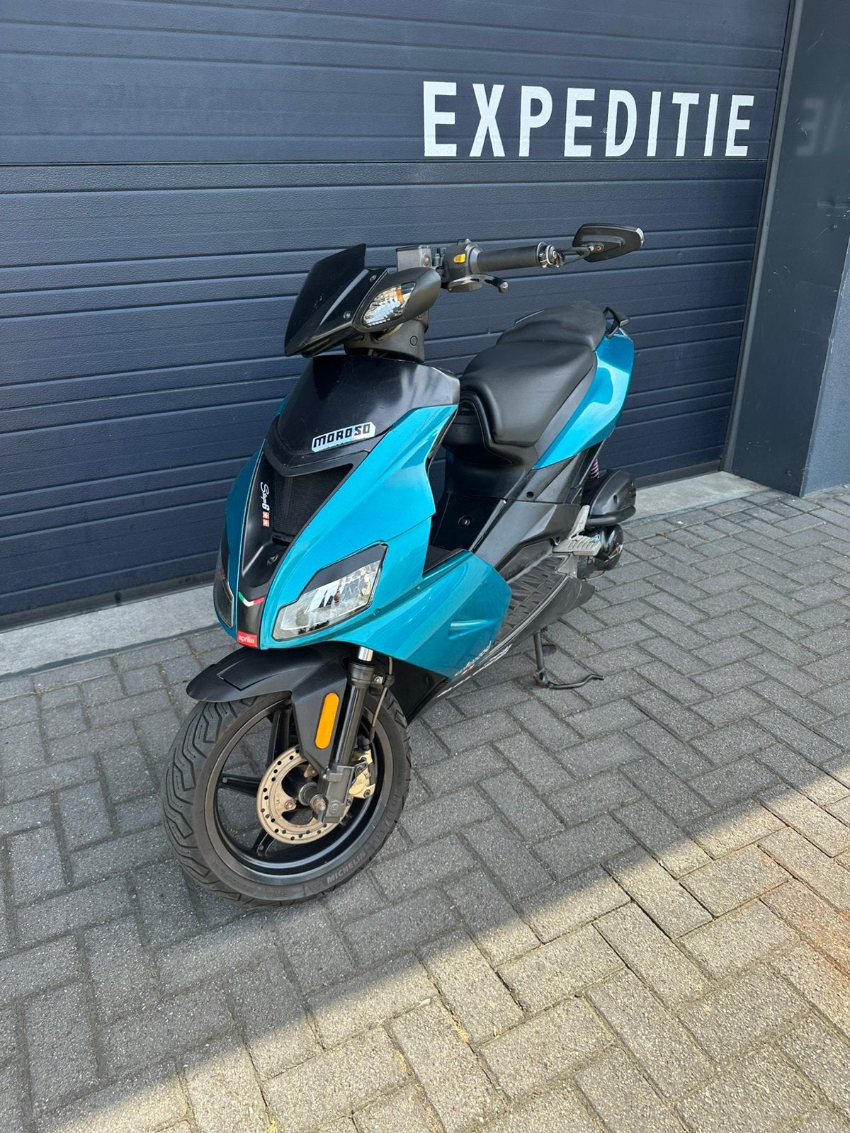 Aprilia sr50 factory, Fietsen en Brommers, Ophalen, Tweetakt, Overige modellen, Maximaal 45 km/u