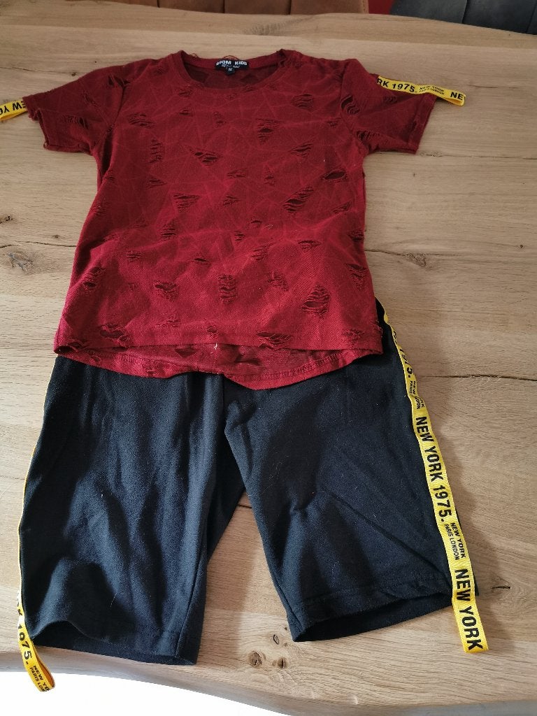 BoomKids setje maat 12, Kinderen en Baby's, Kinderkleding | Maat 146, Ophalen of Verzenden, Zo goed als nieuw, Jongen of Meisje