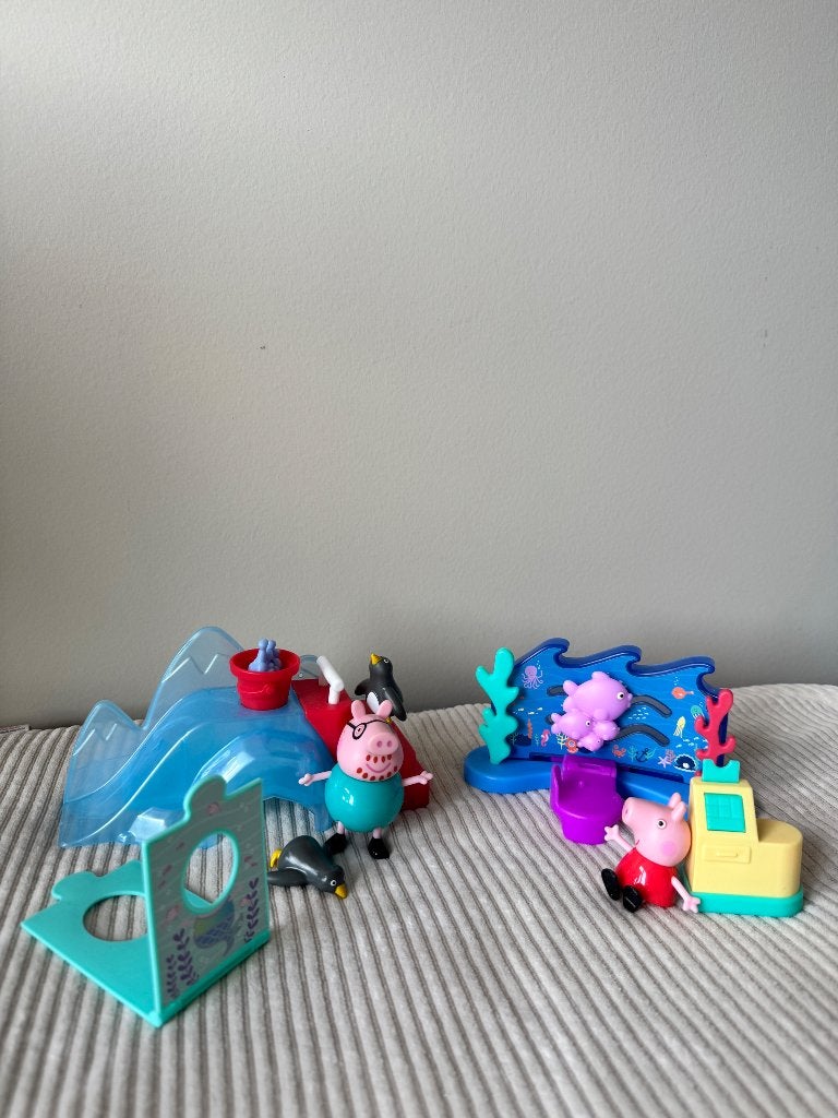Peppa Big speelset ‘Peppas aquarium’, Ophalen of Verzenden, Gebruikt, Overige typen