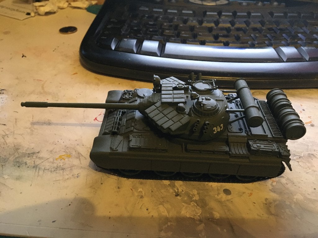 T55 tank 1:50, Ophalen of Verzenden, Landmacht, Overige gebieden, Miniatuur of Beeldje