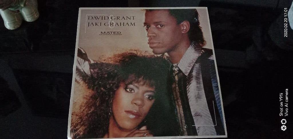 Maxi Single David grand & Jaki graham - Mated, Ophalen of Verzenden, Zo goed als nieuw, 12 inch