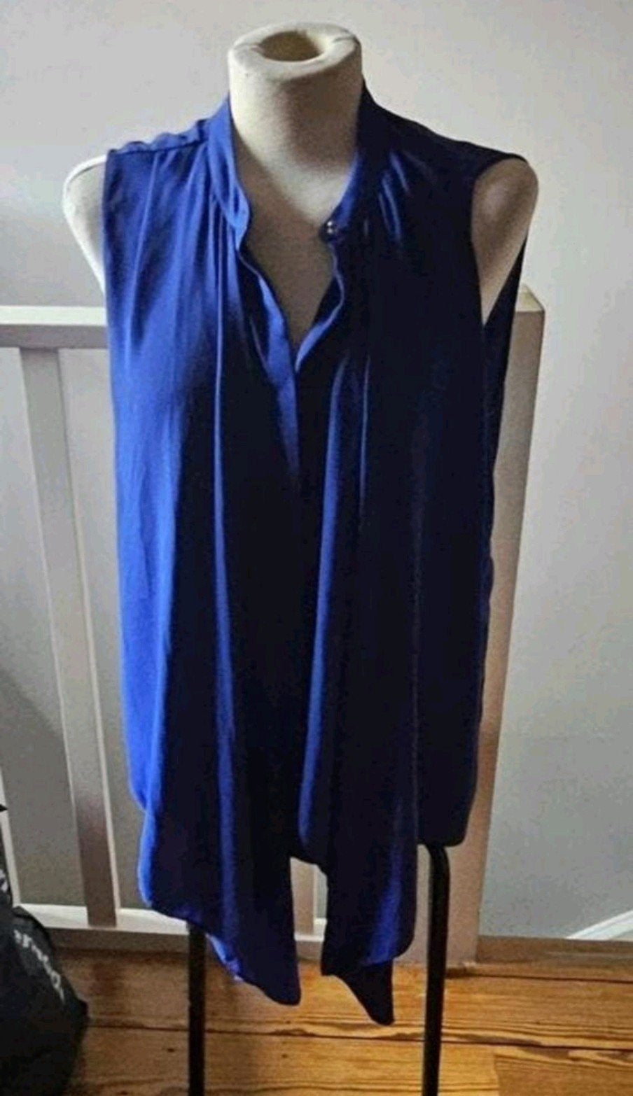 Mooi blauw blouse, Kleding | Dames, Blouses en Tunieken, Ophalen of Verzenden, Zo goed als nieuw, Maat 38/40 (M), Blauw