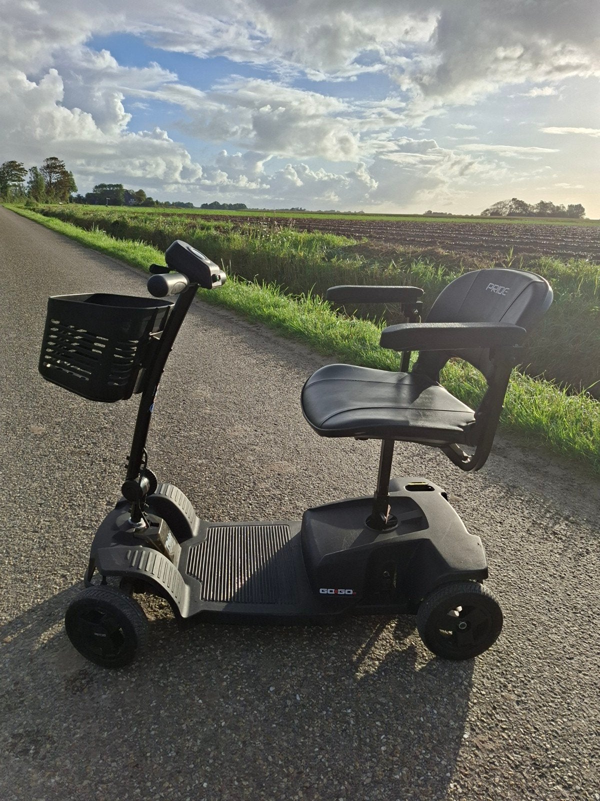 scootmobiel, Ophalen, Gebruikt
