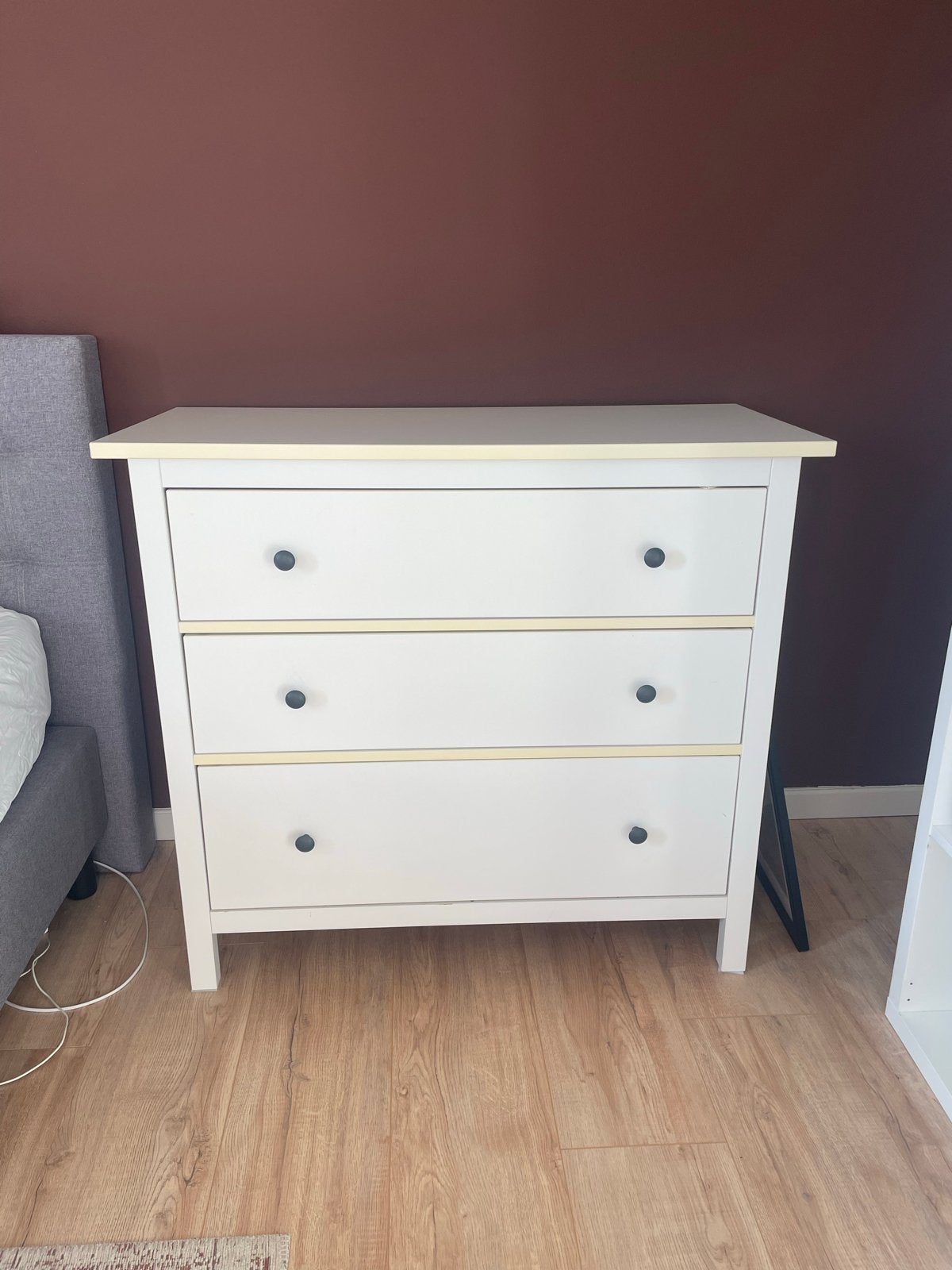 IKEA Hemnes ladekast 108x96 cm met gebruikssporen, Ophalen, Gebruikt, 100 tot 150 cm, 3 of 4 laden