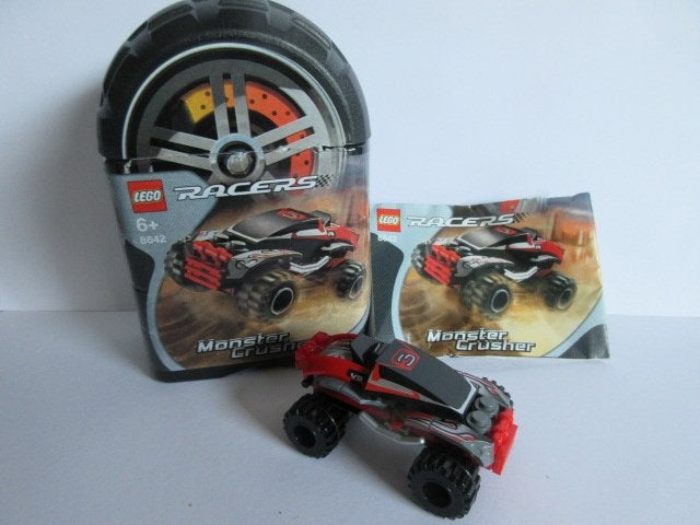 Verzamelauto's Tiny Turbos 8120 8121 8122, Kinderen en Baby's, Ophalen of Verzenden, Zo goed als nieuw, Compleet, Lego