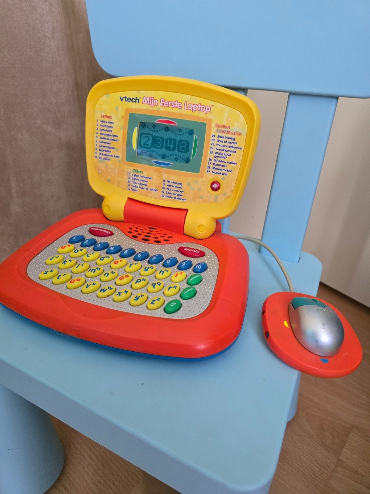 VTech Mijn Eerste Laptop - Educatief Speelgoed, Ophalen, Gebruikt, Taal en Lezen, Met geluid