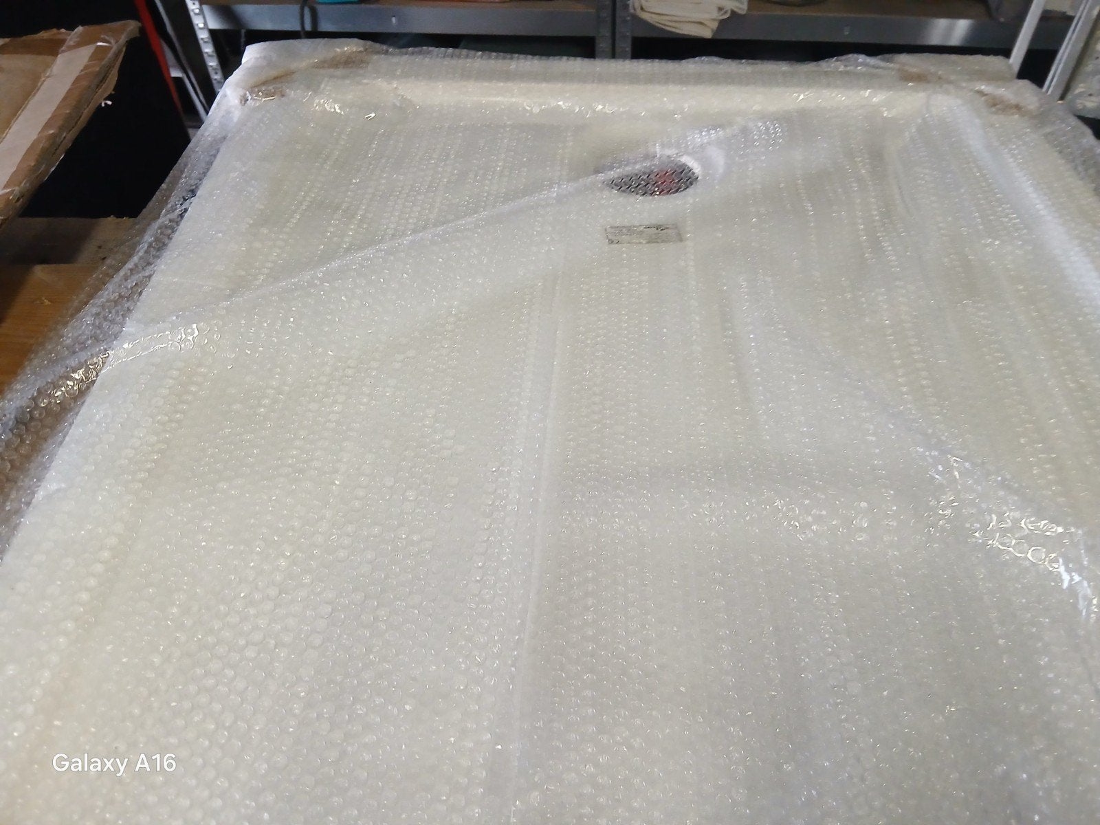 VidaXL Douchebak 70x90 cm Wit - Nieuw in Doos, Ophalen of Verzenden, Nieuw, Douche