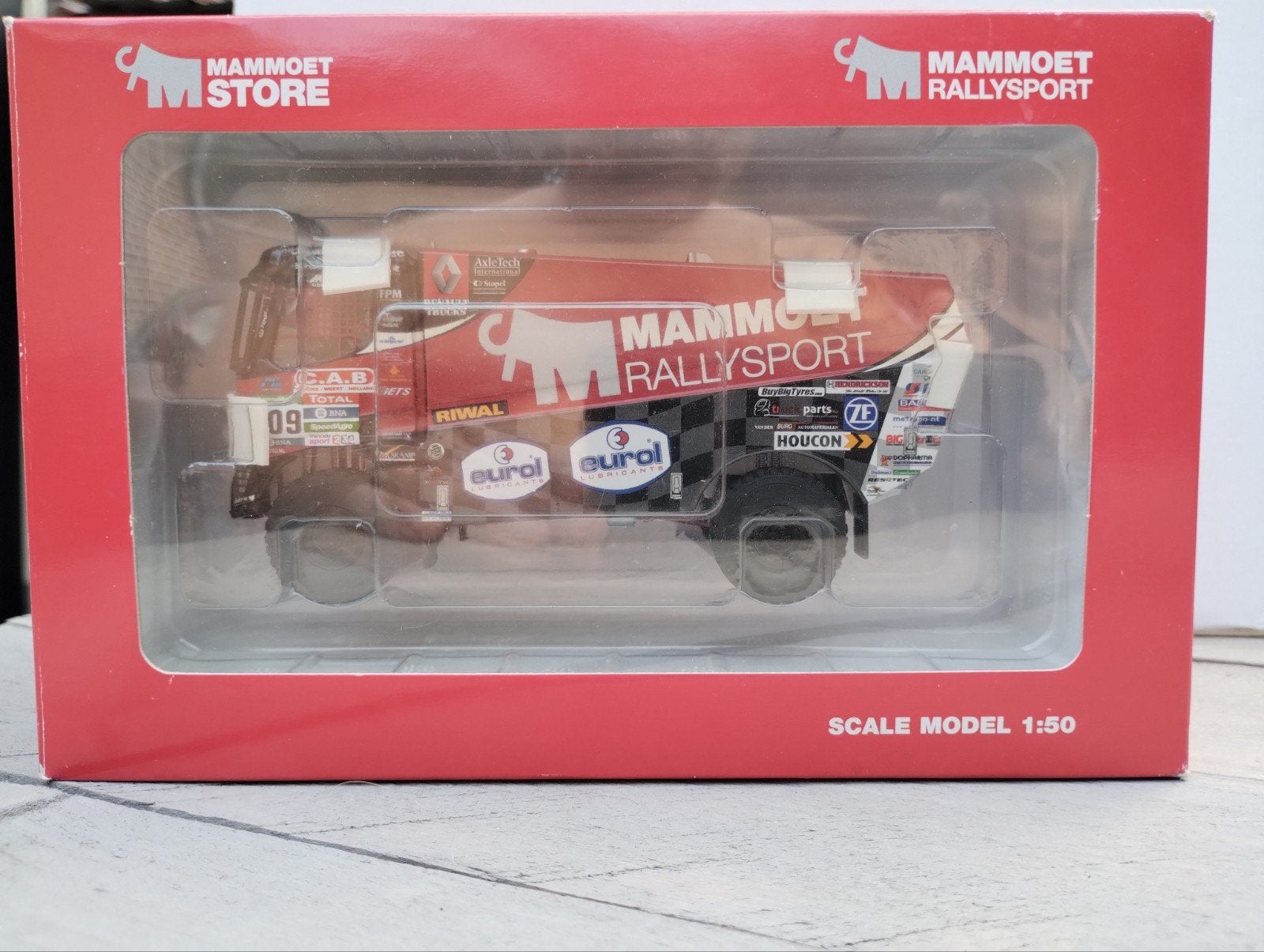 te koop Renault Dakar Rally truck van team mammoet, Ophalen of Verzenden, Nieuw, Bus of Vrachtwagen, Wsi
