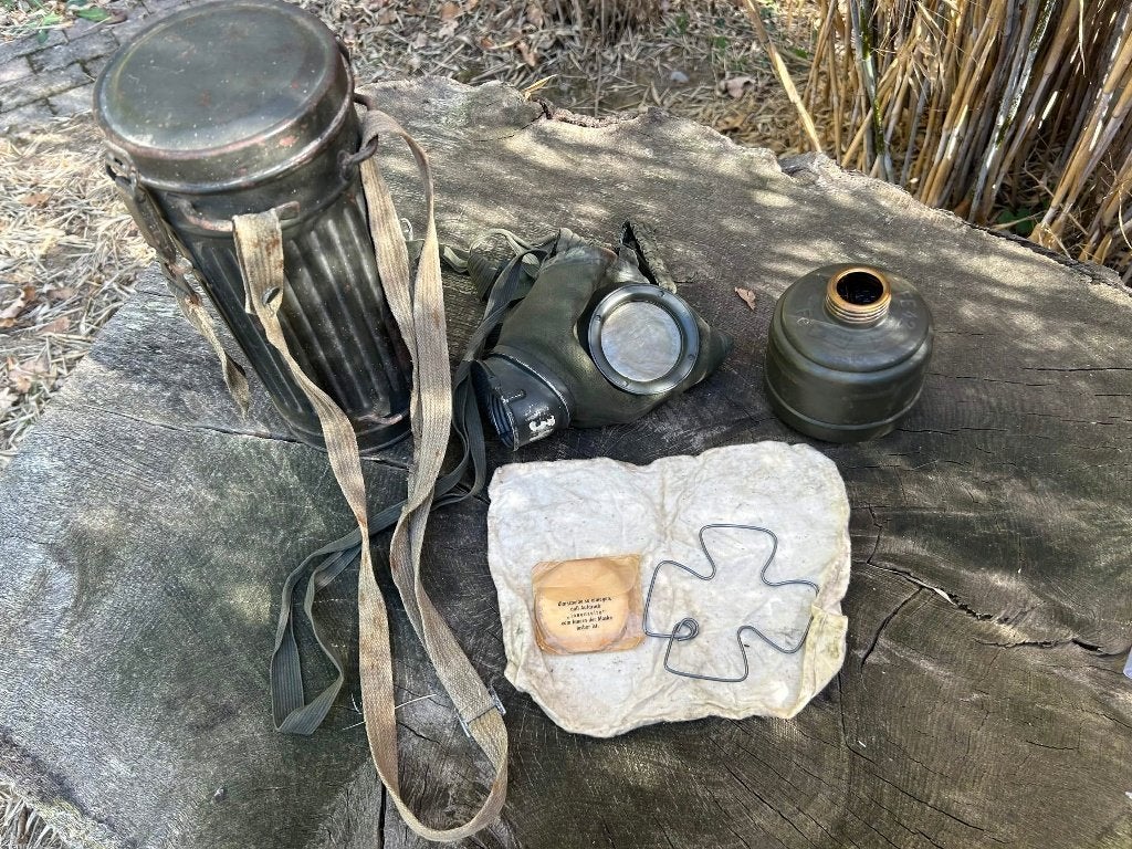 Duits gasmasker WO2, Ophalen of Verzenden, Duitsland, Overige typen