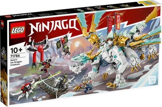Lego Ninjago – Zane’s Ijsdraak (71786), Nieuw, Ophalen of Verzenden, Compleet, Lego