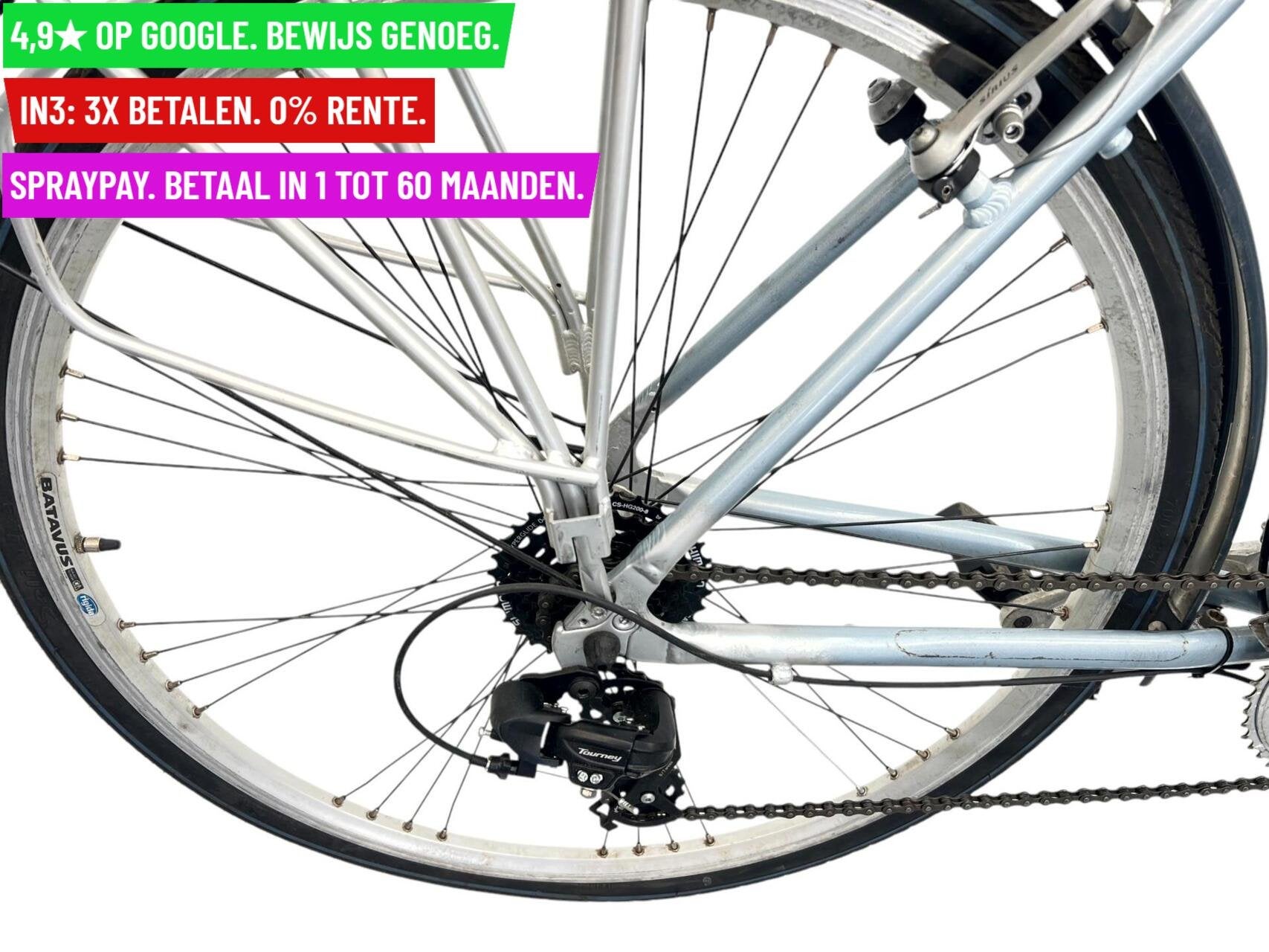 Herenfiets Batavus Alamo 28"/53cm/24ver - Garantie/Levering, 9713 Bv Groningen, Batavus, Facebikenl@gmail.com, 53 tot 57 cm
