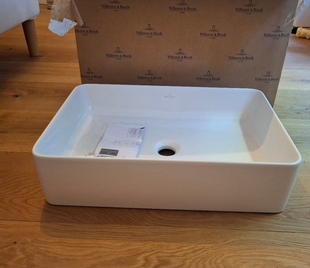 Villeroy en Boch waskom nieuw, Ophalen, Nieuw, 50 tot 100 cm, Minder dan 100 cm