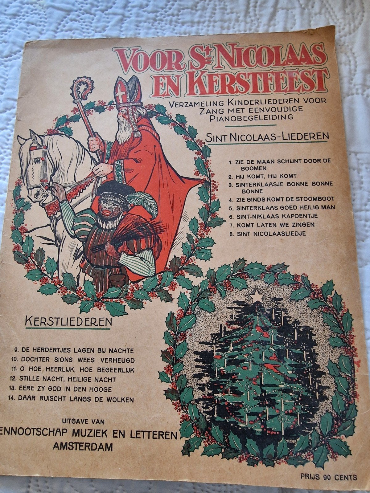 Voor Sinterklaas en Kerstfeest - Kinderliederen, Ophalen of Verzenden, Gelezen, Diverse Auteurs, Non-fictie