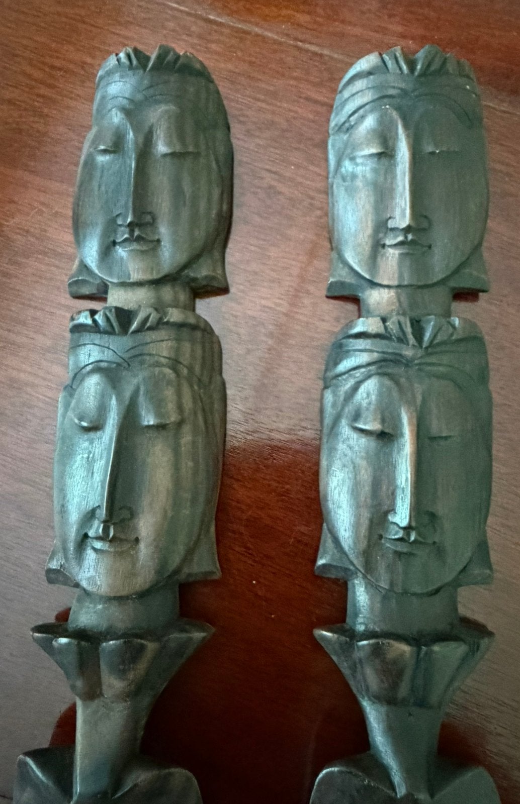 Prachtige vintage Balinese wanddecoraties, Antiek en Kunst, Ophalen of Verzenden