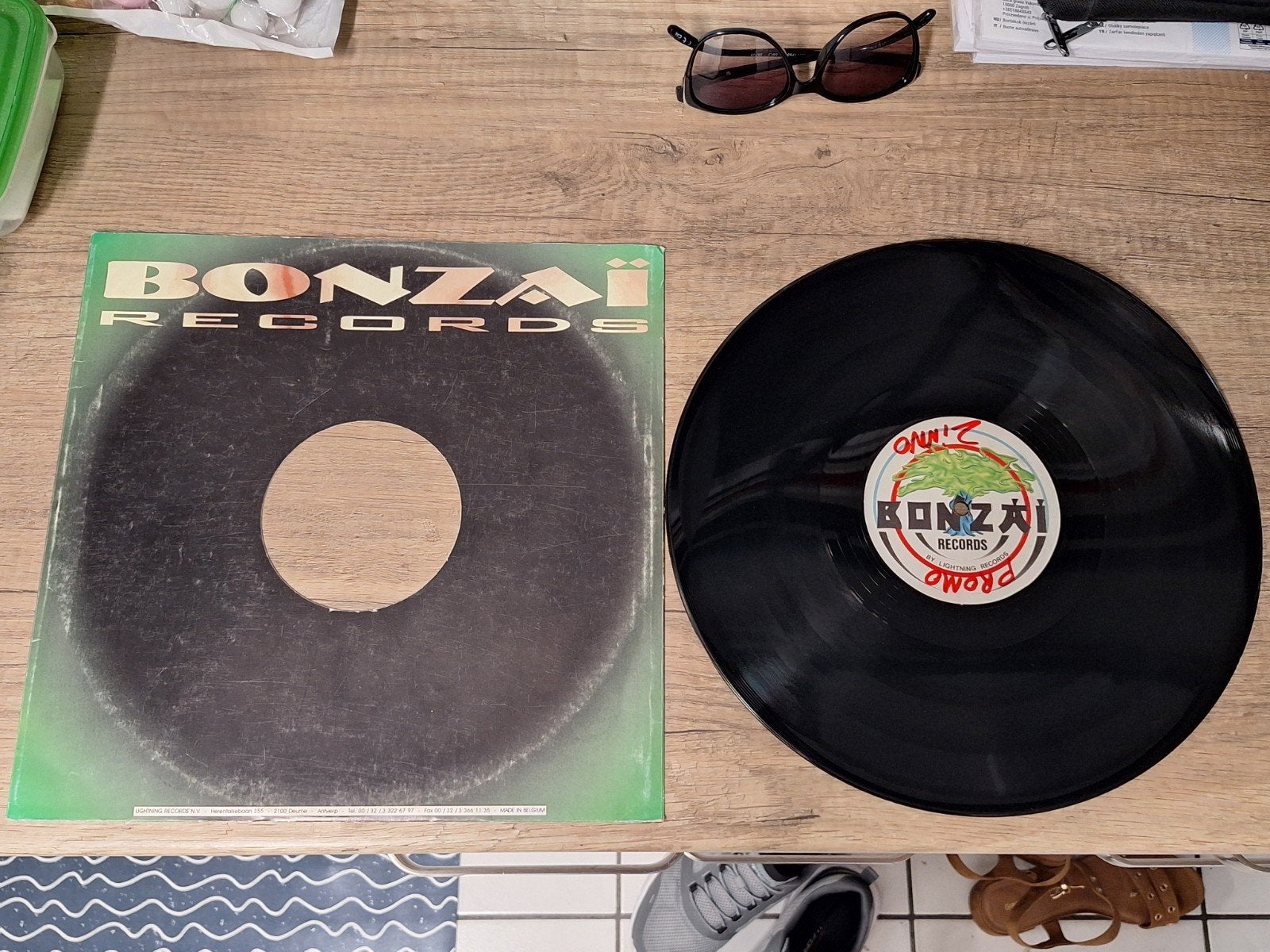 Vinyl lp DJ Hitch-Hiker & DJ Jacques- Bonzai A New Dimension, LP, Gebruikt, Originele persing, Ophalen of Verzenden
