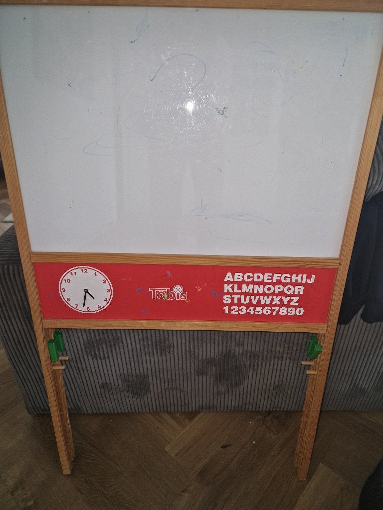 Schoolbord, Ophalen, Gebruikt