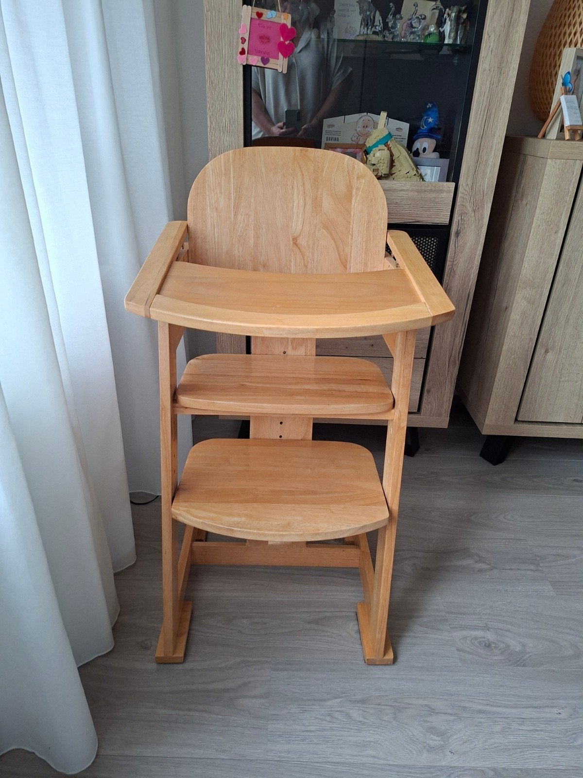 mee groeistoel, Kinderen en Baby's, Ophalen, Zo goed als nieuw, Meegroeistoel, Afneembaar eetblad