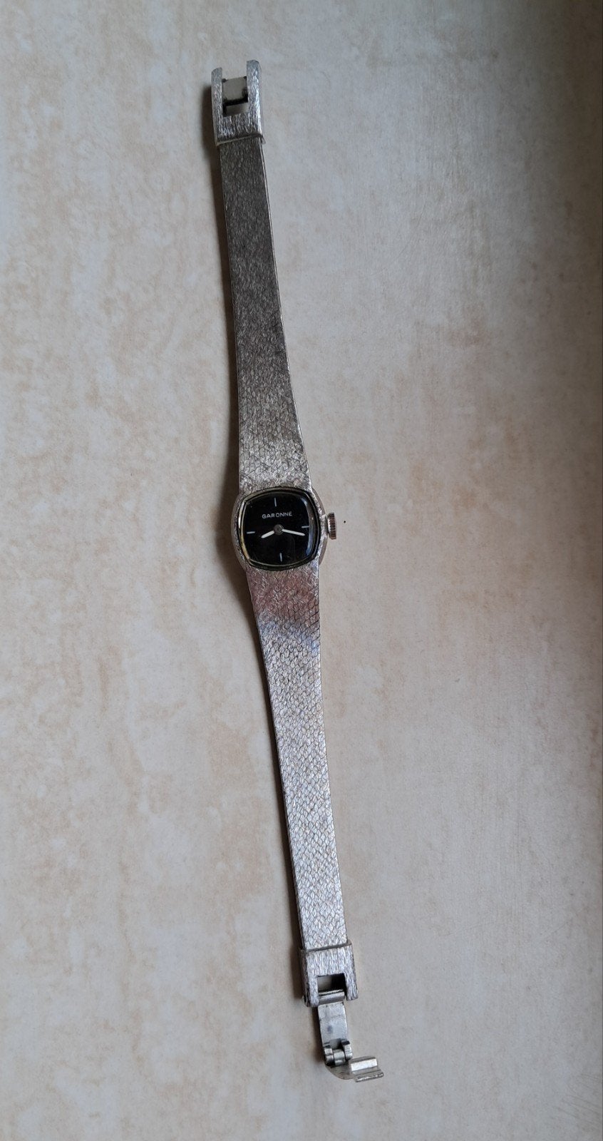 Vintage dames polshorloge., Ophalen of Verzenden, Gebruikt, Staal, Overige merken