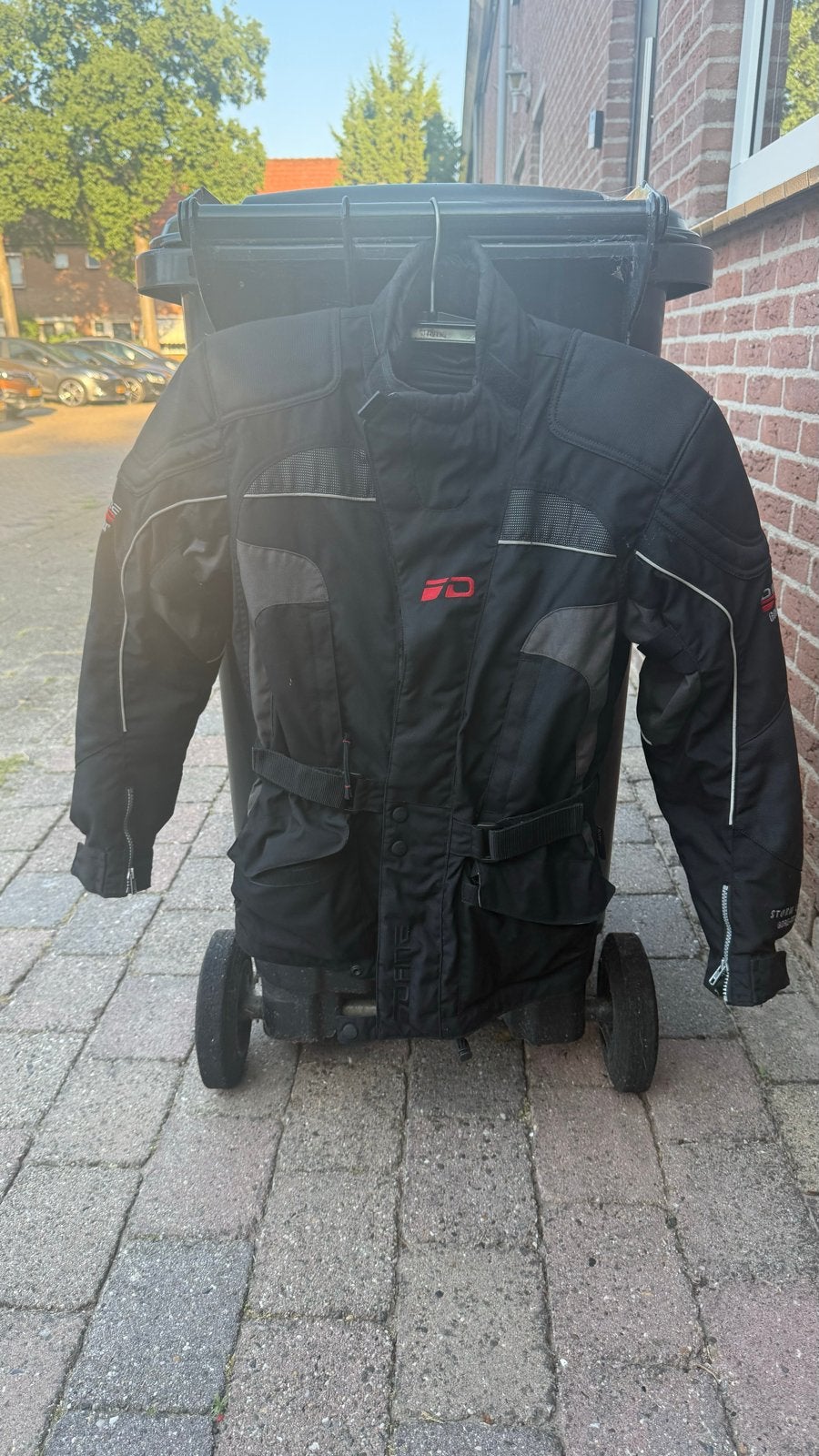 Motorpak merk Dane Jas (maat 38-40) en Broek (maat 38-40), Ophalen, Tweedehands, Dames, Jas | textiel