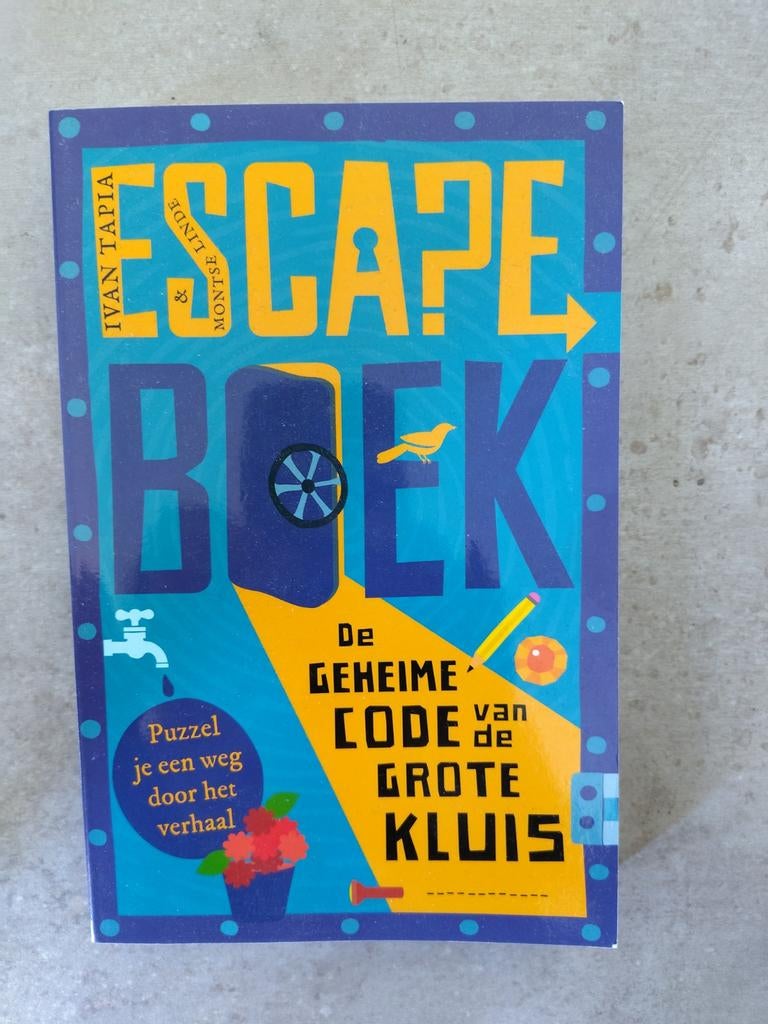 Escape boek – De geheime code van de Grote Kluis, Boeken, Kinderboeken | Jeugd | 10 tot 12 jaar, Ophalen of Verzenden, Zo goed als nieuw