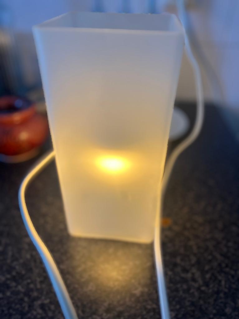 Tafel lamp, Ophalen of Verzenden, Zo goed als nieuw, Minder dan 50 cm