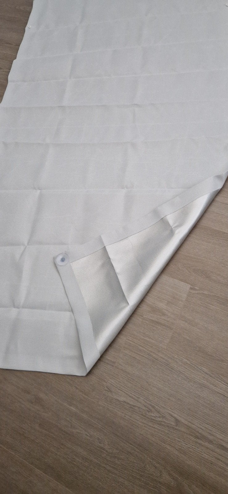 # 4 SCREENDOEKEN MET ZUIGNAPPEN PER STUK 120 X 285 CM IZGS #, 150 tot 300 cm, Ophalen of Verzenden, Minder dan 250 cm, Overige typen