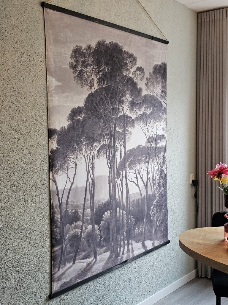 Wandkleed ~ Hendrik Voogd | 140 x 170 cm ~ Parasoldennen, Ophalen, 140 cm, Meerkleurig, Zo goed als nieuw
