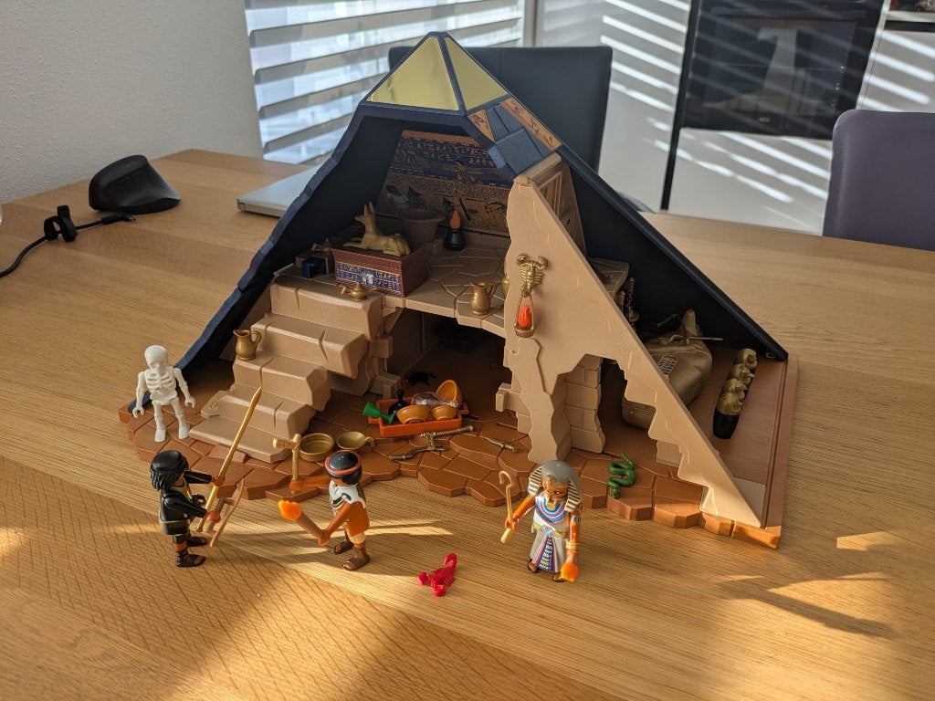 Playmobil Piramide / Pyramide, Ophalen, Gebruikt, Gebouw, Complete set