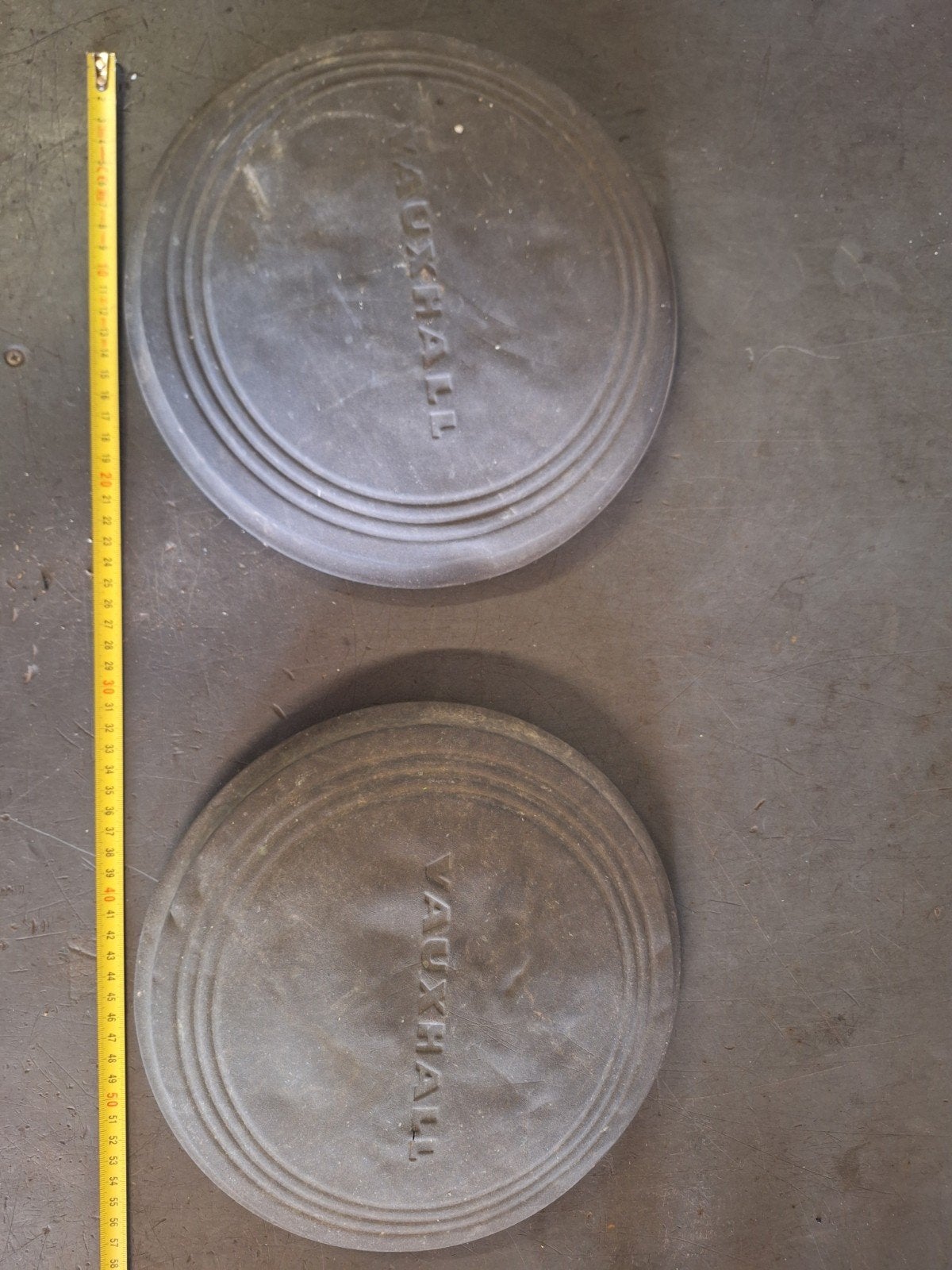Vauxhall wieldoppen, Set van 2, Ophalen of Verzenden, Gebruikt, Voor, Deur