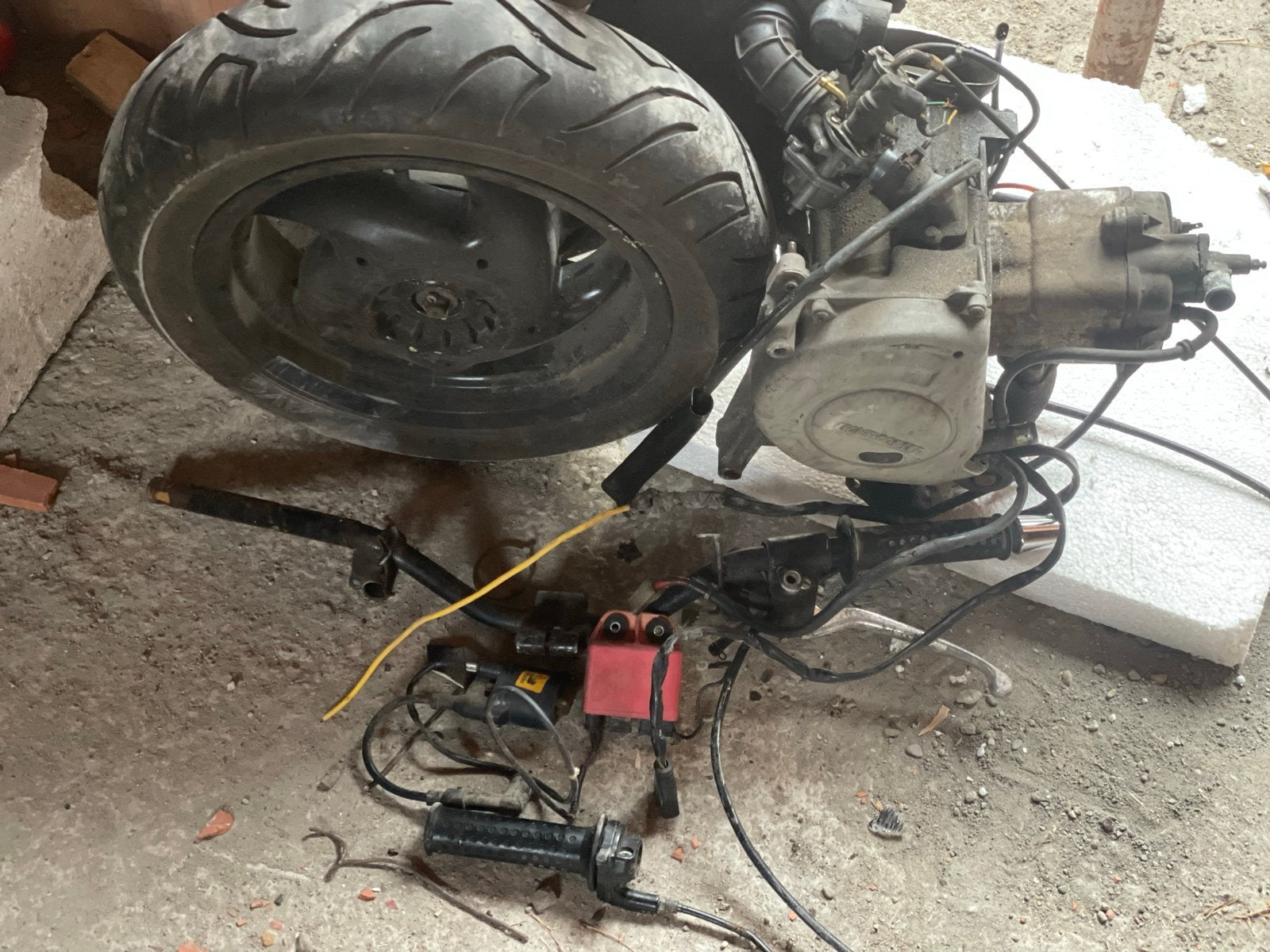 Gilera Runner 180 2t motorblok met vastloper, Ophalen of Verzenden, Gebruikt, Blok