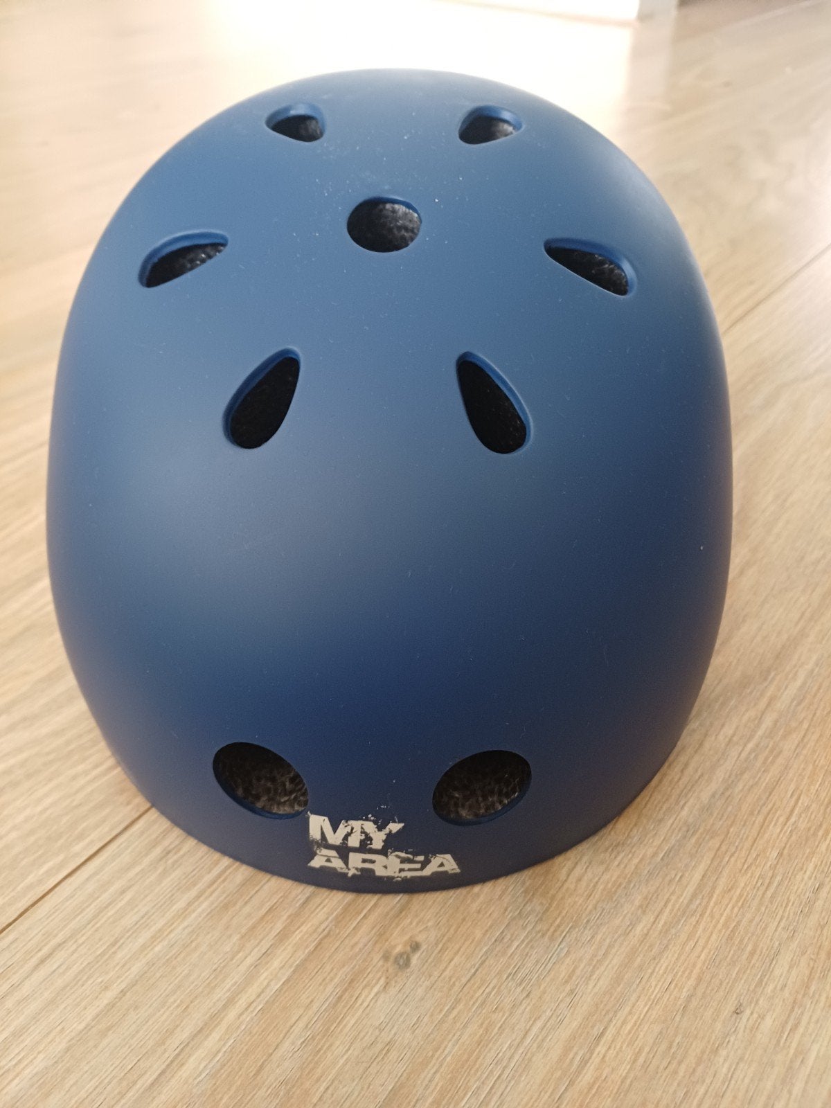 Skate helm - My Area - Blauw, Ophalen of Verzenden, Gebruikt, Bescherming