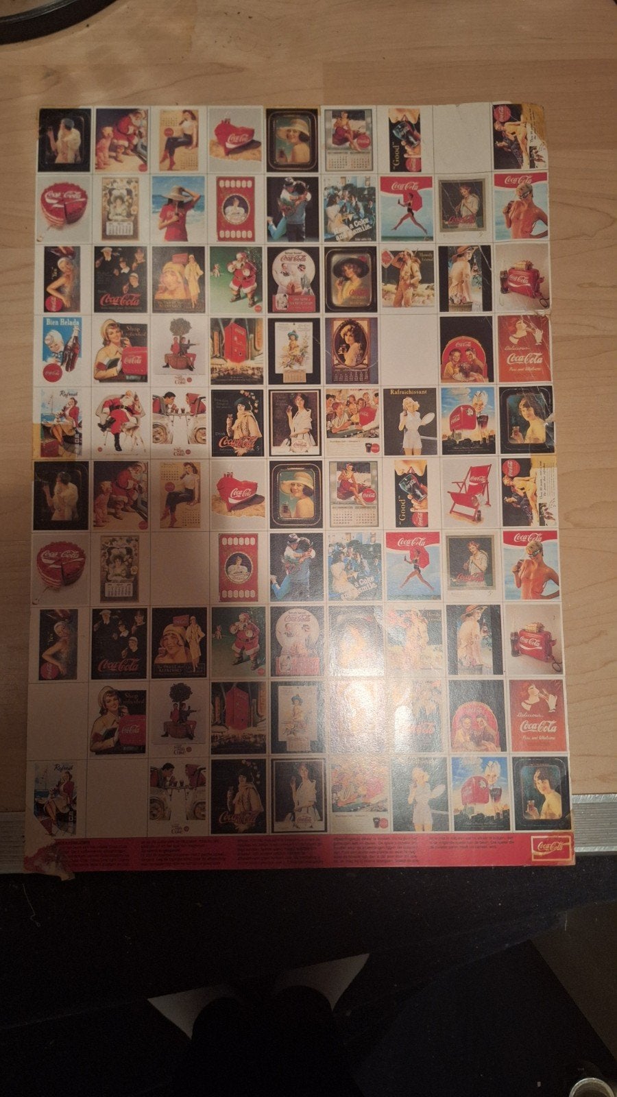 Coca-Cola Memorie Spel - Kartonnen Spaaractie, Ophalen