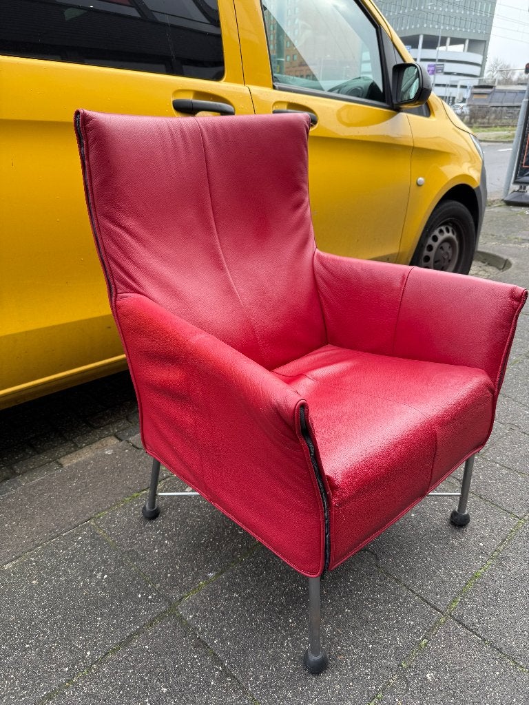 Charly Fauteuil van Gerard van de Berg voor Montis, Huis en Inrichting, Ophalen, Gebruikt, 75 tot 100 cm, Dutch Design Vintage Loungen, klassiek Tijdloos Modern