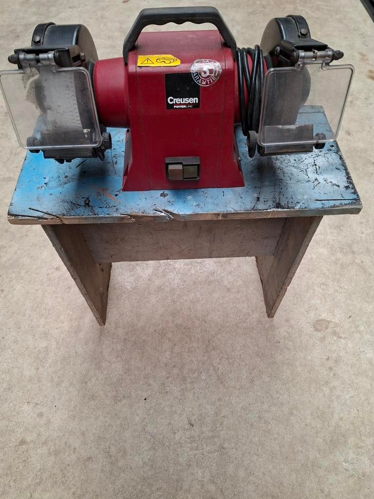CRUESEN SLIJPMACHINE, Ophalen, Minder dan 700 watt, Werkbankslijpmachine