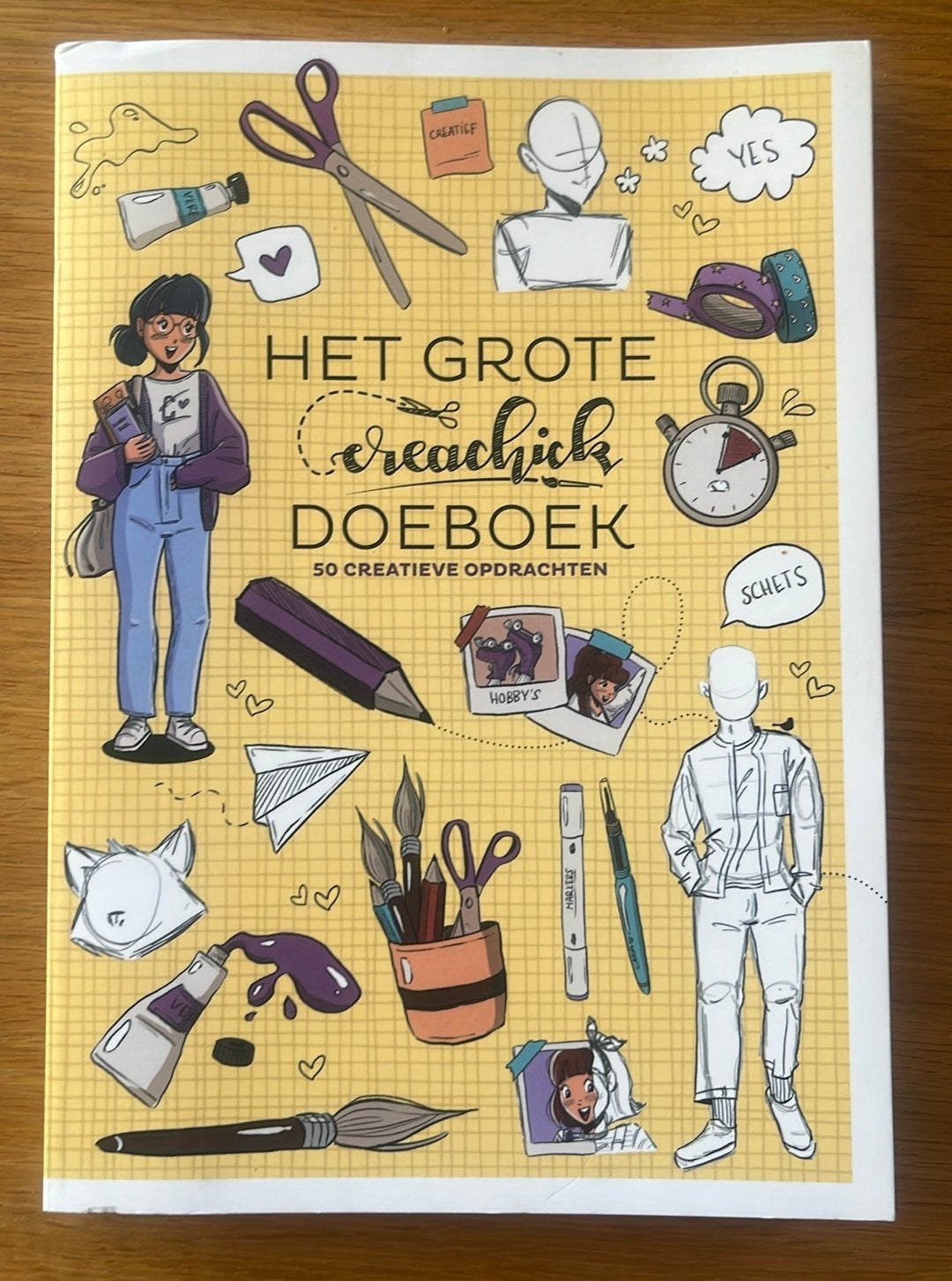 Het grote CreaChick doeboek, Ophalen of Verzenden, Zo goed als nieuw, CreaChick