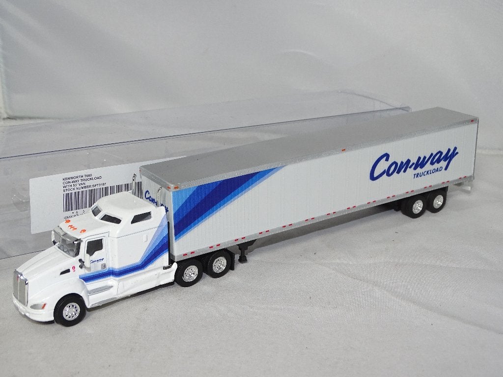 1/87 Tonkin  Kenworth T660 Con-way, Ophalen of Verzenden, Nieuw, Bus of Vrachtwagen, Overige merken