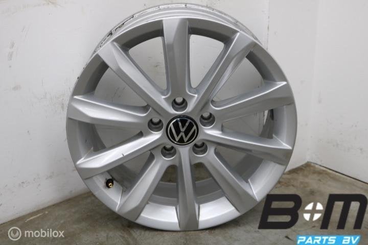 Org 17 inch lichtmetalen velgen VW Passat B8 3G0601025C, Gebruikt, Velg(en), 17 inch