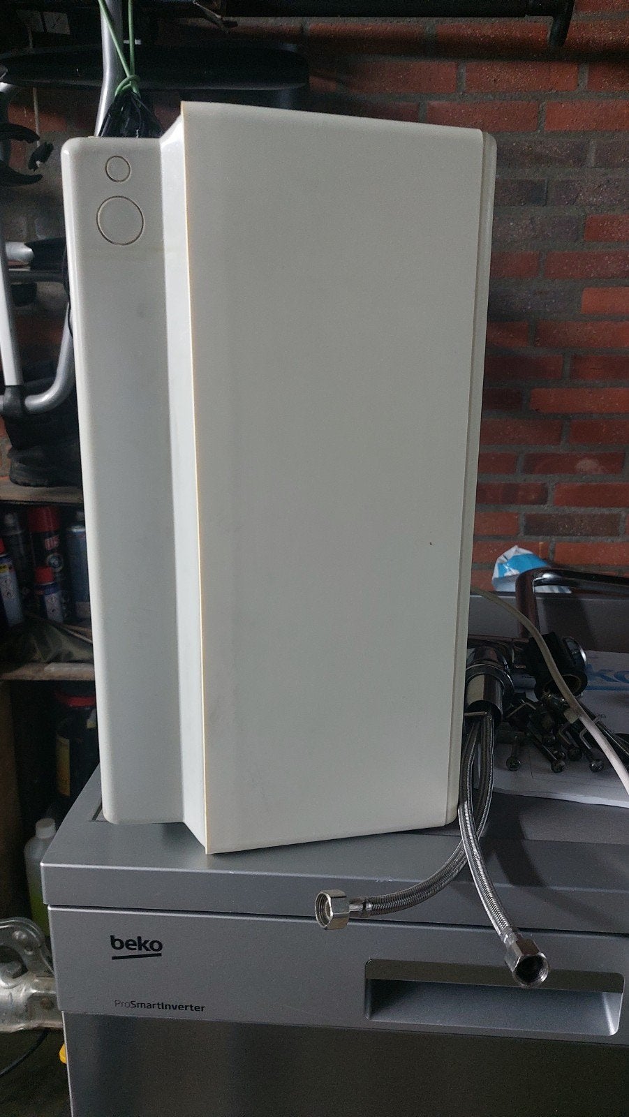 Goedwerkende itho daalderop keukenboiler, Doe-het-zelf en Verbouw, Minder dan 20 liter, Ophalen, Gebruikt, Boiler