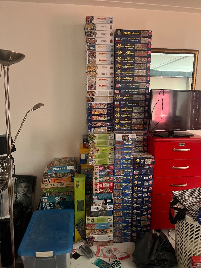 Puzzelen, Hobby en Vrije tijd, Denksport en Puzzels, Ophalen, Zo goed als nieuw, Legpuzzel, 500 t/m 1500 stukjes