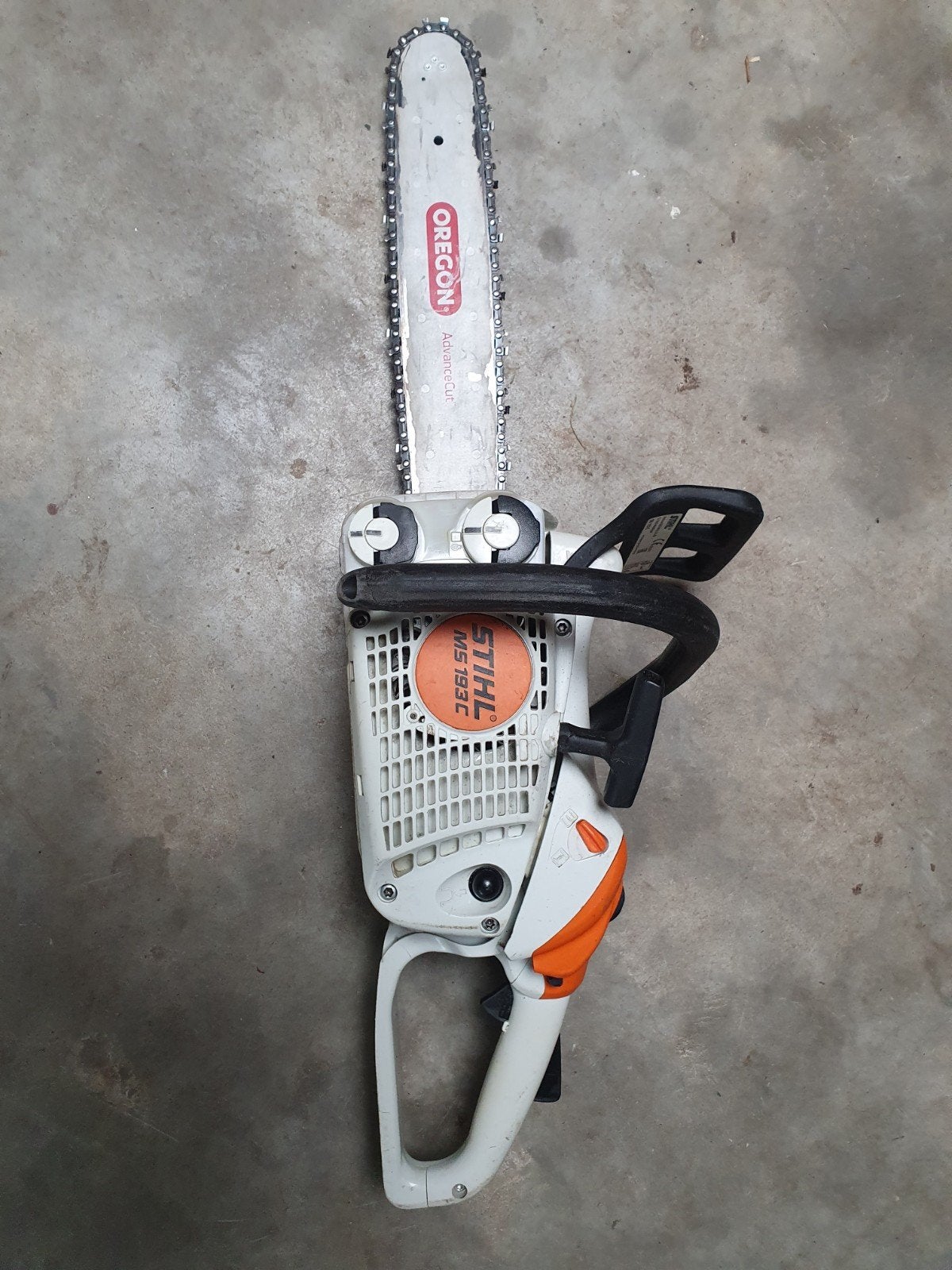 Stihl ms 193c motorzaag, Ophalen, Gebruikt